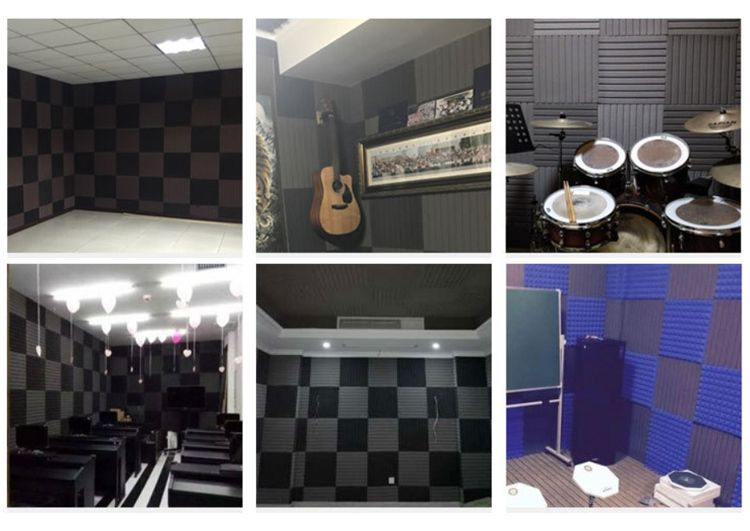 Acoustic sponge studio foam soundproof acoustic foam panel soundproof acoustic foam